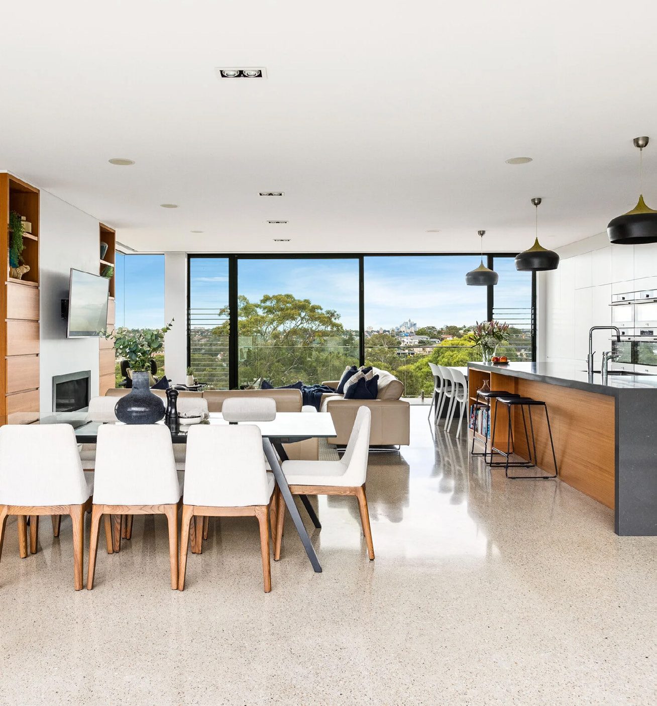 High-end new build interior