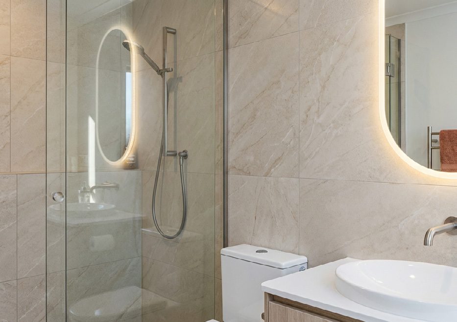 Parnell apartment bathroom